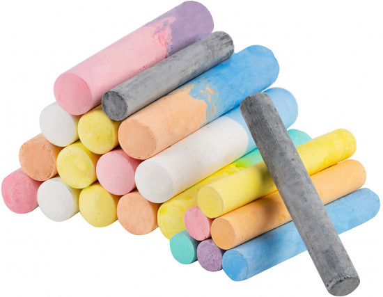 Мелки цветные