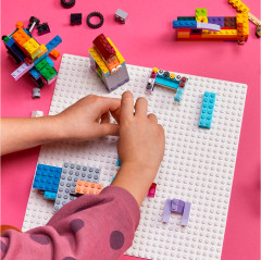 Конструктор Classic 11026 Базовая пластина. White Baseplate - Фото 5