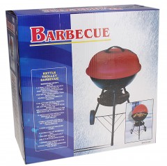 Барбекю с крышкой на колесиках, 49×44×70 см - Фото 1