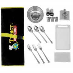 Фартук походный полевая кухня «Турист - поварист», 14 предметов - Фото 9