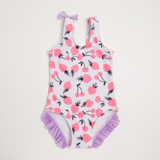 Купальник для девочек с повязкой