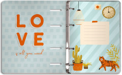 Тетрадь со сменным блоком «Pleasant moments» - Фото 1