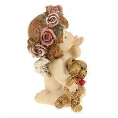 Сувенир «Ангелочек малыш с мишкой», в ассортименте - Фото 4