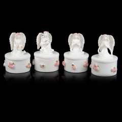 Шкатулка «Ангел-девушка в розовом венке - благословение» - Фото 4