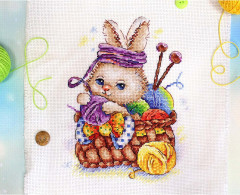 Набор для вышивания «Рукодельный кролик» - Фото 1