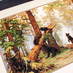 Набор для вышивания «Утро в сосновом лесу» - Фото 1