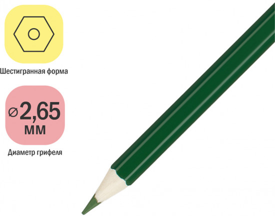 Карандаши цветные