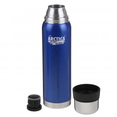 Термос бытовой «Арктика» вакуумный, 900 мл, синий - Фото 2