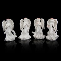 Сувенир «Ангел-девушка в розовом венке - надежда», в ассортименте - Фото 3