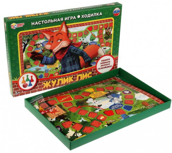 Игра-ходилка «Жулик лис»