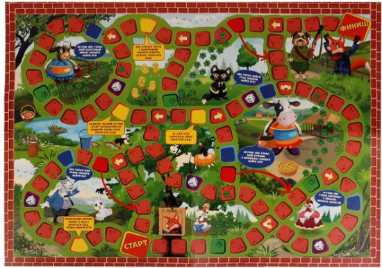 Игра-ходилка «Жулик лис»
