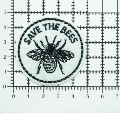 Термоаппликация «Save the bees» - Фото 2