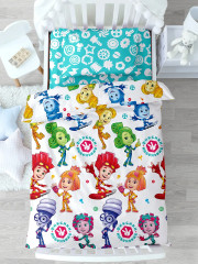 Комплект постельного белья «Маленькие механики» - Фото 1