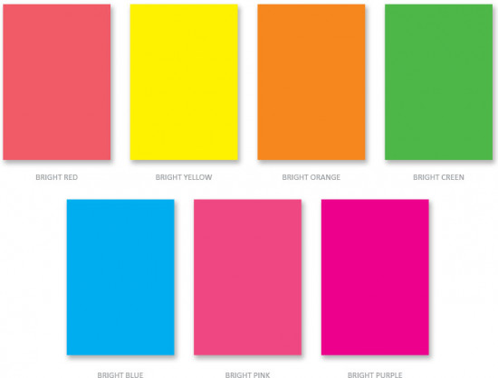 Набор цветной бумаги