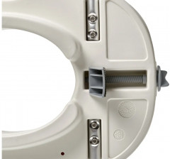 Сиденье-насадка для унитаза со съемными поручнями - Фото 4