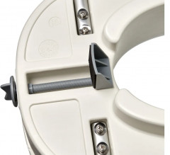 Сиденье-насадка для унитаза со съемными поручнями - Фото 6