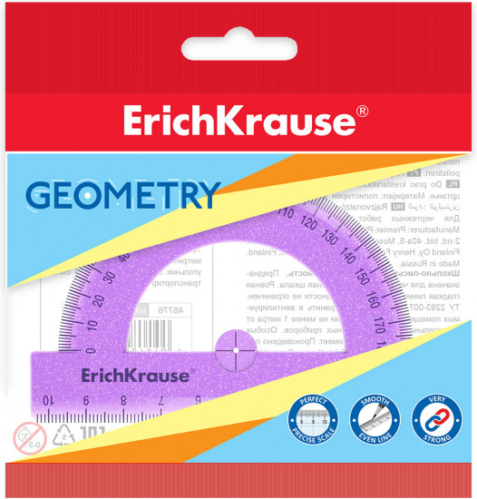 Транспортир пластиковый