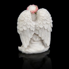 Сувенир «Ангел-девушка в розовом венке - благословение», в ассортименте - Фото 1