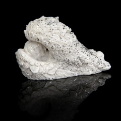 Сувенир «Белоснежный ангел укрывшийся крыльями» - Фото 1