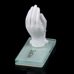 Сувенир «Ангел на стекле. Надежда» - Фото 4