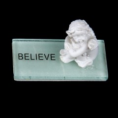 Сувенир «Ангел на стекле. Вера» - Фото 1