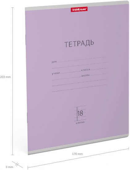Тетрадь школьная «Visio»