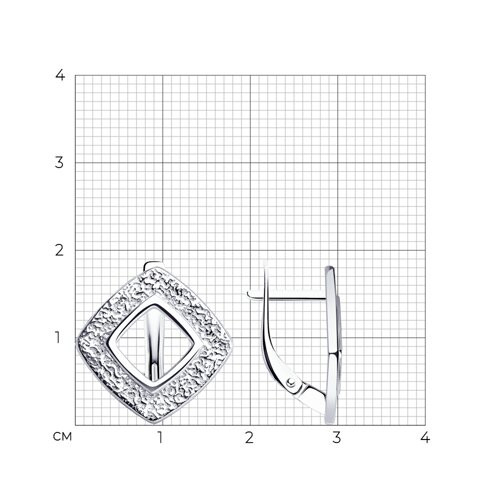 Серьги из серебра