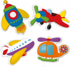 Набор для изготовления магнитов из гипса «Самолетики» - Фото 5