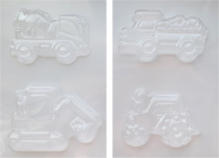 Набор для изготовления магнитов из гипса «Строительная техника» - Фото 3