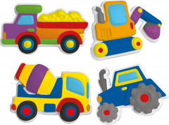 Набор для изготовления магнитов из гипса «Строительная техника» - Фото 5