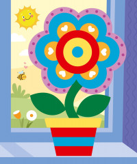 Аппликация из тишью «Цветок» - Фото 2