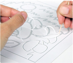 Фреска песочная «Танцующий лисенок» - Фото 3