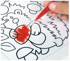 Фреска песочная «Танцующий лисенок» - Фото 6