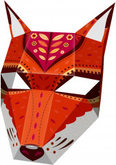 Набор для творчества «Маски полигональные Панда и Лисичка» - Фото 3