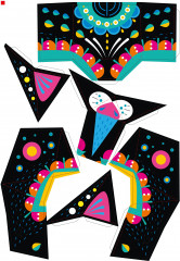 Набор для творчества «Маски полигональные Щенок и Кошечка» - Фото 3