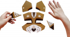 Набор для творчества «Маски полигональные Щенок и Кошечка» - Фото 10