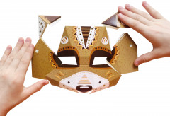 Набор для творчества «Маски полигональные Щенок и Кошечка» - Фото 11