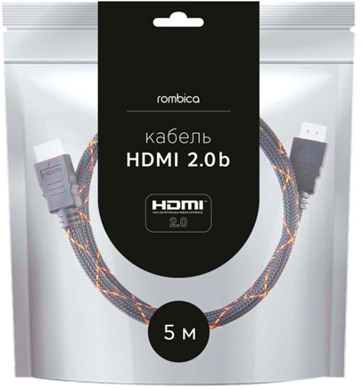Кабель Rombica CB-ZX50B HDMI