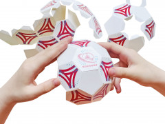 Набор для творчества «Полигональная модель Трофейный мяч» - Фото 7