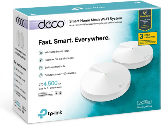 Система Wi-Fi Mesh TP-Link Deco M9 Plus