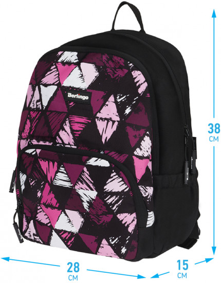 Рюкзак «Light Black triangles»