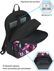 Рюкзак «Light Black triangles» - Фото 7