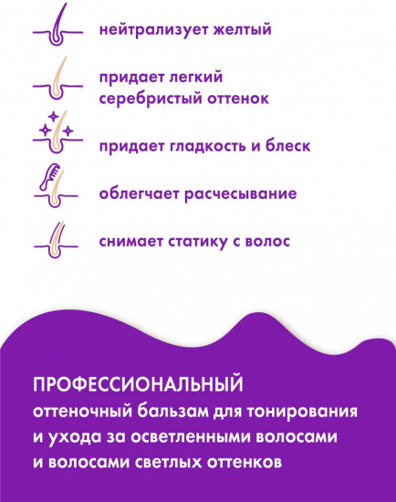 Бальзам оттеночный для волос