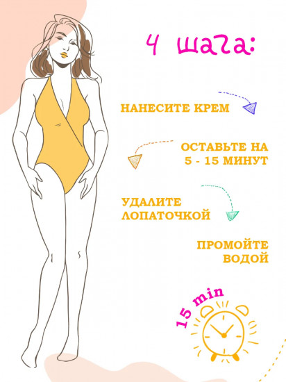 Крем-депилятор «Кокосовый»