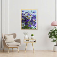 Картина по номерам «Полевые цветы» - Фото 2