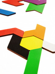 Пазл деревянный «Tetrisdiamond» - Фото 4