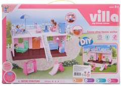 Игровой набор «Кукольный дом с открытой верандой» - Фото 1