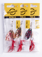 Набор блесен вращающихся «Spin X Round» - Фото 2