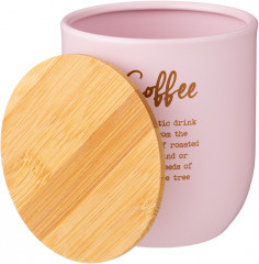 Емкость для сыпучих продуктов с крышкой «Coffee» - Фото 1