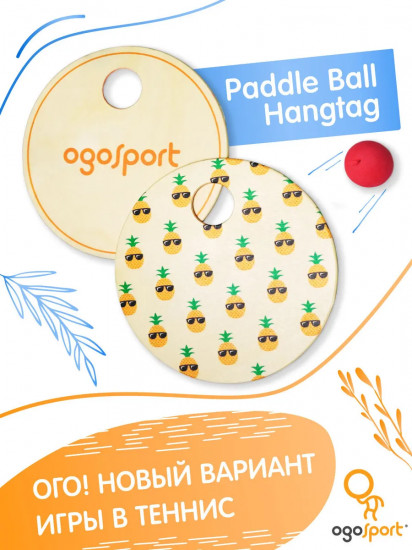 Набор для игры в теннис «Surf Paddle Ball Hangtag»